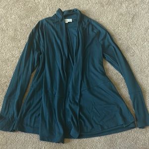LOFT Teal Cardigan